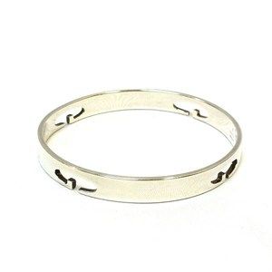 Gucci GG Logo Bangle Bracelet